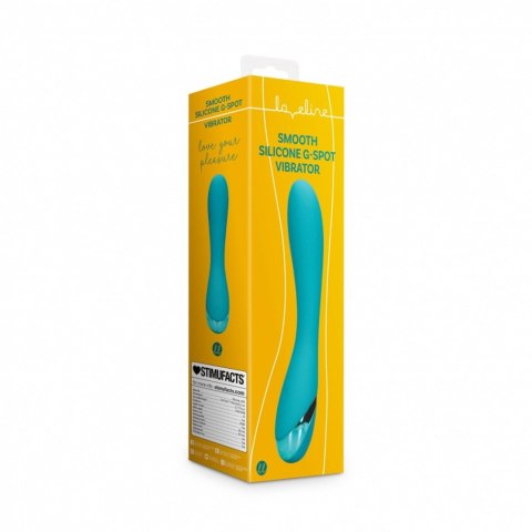 Smooth Silicone G-Spot Vibrator - Teal Blue Smooth Silicone G-Spot Vibrator - Teal Blue