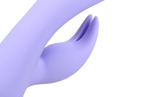 Smooth Silicone Rabbit Vibrator - Digital Lavender Smooth Silicone Rabbit Vibrator - Digital Lavender