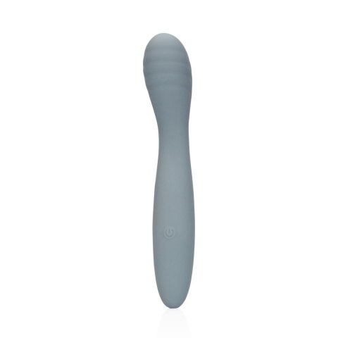 Ultra Soft Silicone G-Spot Vibrator - Basalt Grey Ultra Soft Silicone G-Spot Vibrator - Basalt Grey