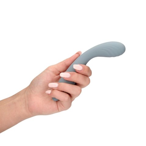 Ultra Soft Silicone G-Spot Vibrator - Basalt Grey Ultra Soft Silicone G-Spot Vibrator - Basalt Grey