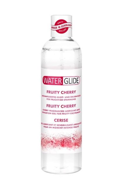 WATERGLIDE - Lubrykant smakowy - 300 ML FRUITY CHERRY