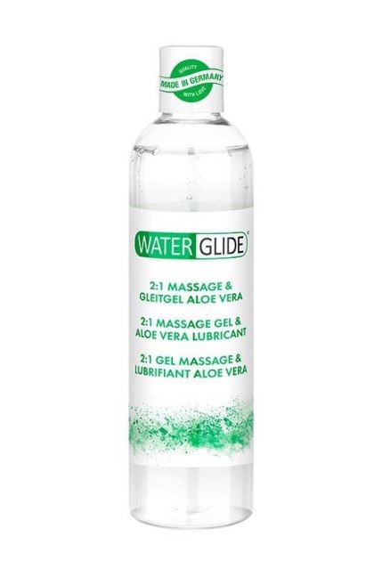 WATERGLIDE - Lubrykant i żel do masażu - MASSAGE & LUBRICANT ALOE VERA 300 ml