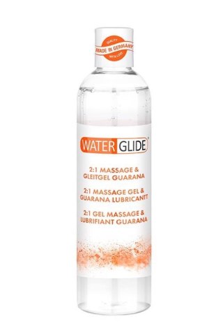 WATERGLIDE - Lubrykant i żel do masażu - MASSAGE & LUBRICANT GUARANA 300 ml
