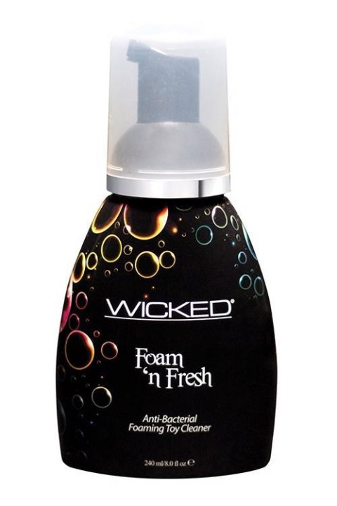 Wicked - Środek czyszczący - ANTI-BACTERIAL FOAMING TOYCLEANER 240 ml Wicked - Środek czyszczący - ANTI-BACTERIAL FOAMING TOYCLEANER 240 ml