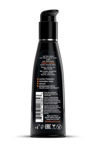 WICKED - Lubrykant smakowy na bazie wody - AQUA SWEET PEACH FLAVORED 120ML