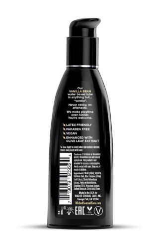 WICKED - Lubrykant smakowy na bazie wody - AQUA VANILLA BEAN FLAVORED 60ML