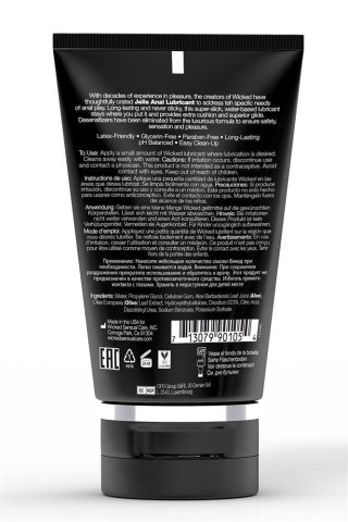 WICKED - Lubrykant analny na bazie wody - JELLE ANAL LUBRICANT 120 ml