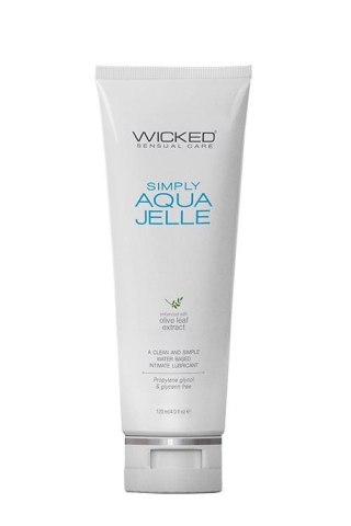WICKED - Lubrykant na bazie wody - SIMPLY AQUA JELLE 120 ml