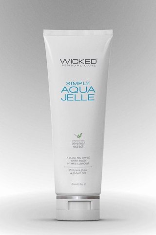 WICKED - Lubrykant na bazie wody - SIMPLY AQUA JELLE 120 ml