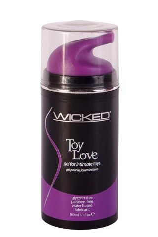 WICKED - Lubrykant do zabawek erotycznych - TOY LOVE GLYCERIN-FREE LUBE 100 ml