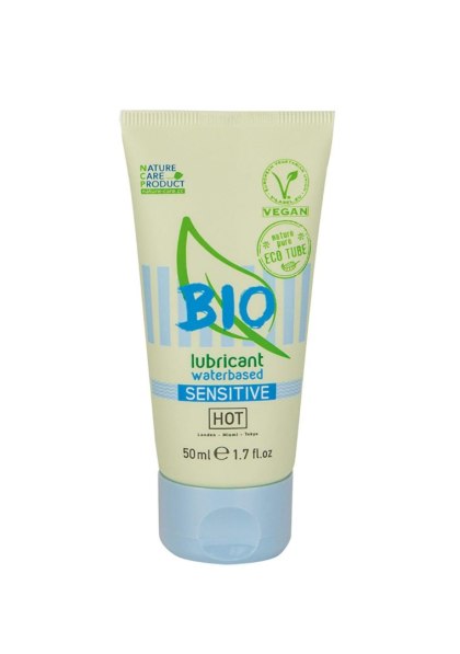 HOT - Żel na bazie wody - BIO lubricant waterbased Sensitiv 50 ml