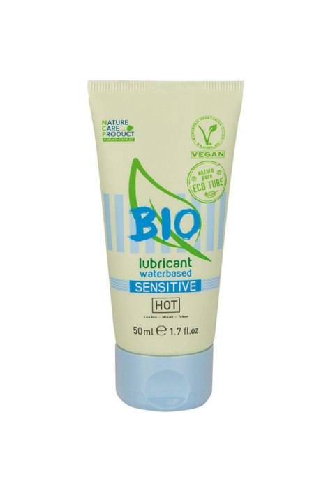 HOT - Żel na bazie wody - BIO lubricant waterbased Sensitiv 50 ml HOT - Żel na bazie wody - BIO lubricant waterbased Sensitiv 50 ml