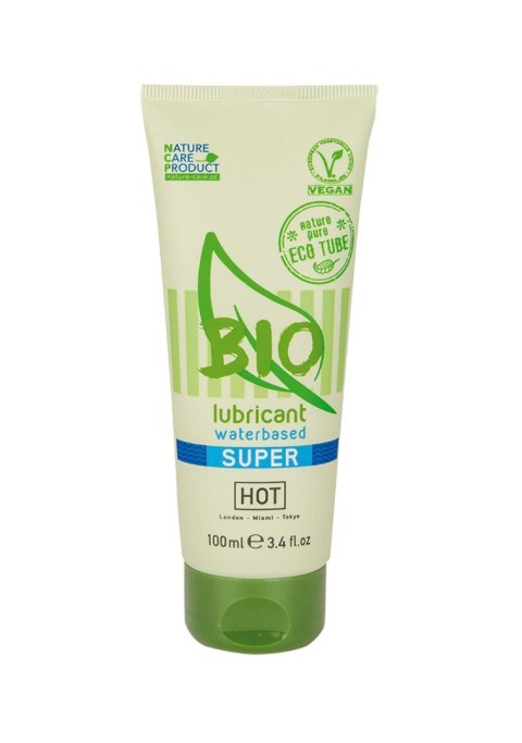 HOT - Żel na bazie wody - BIO lubricant waterbased Super 100 ml HOT - Żel na bazie wody - BIO lubricant waterbased Super 100 ml