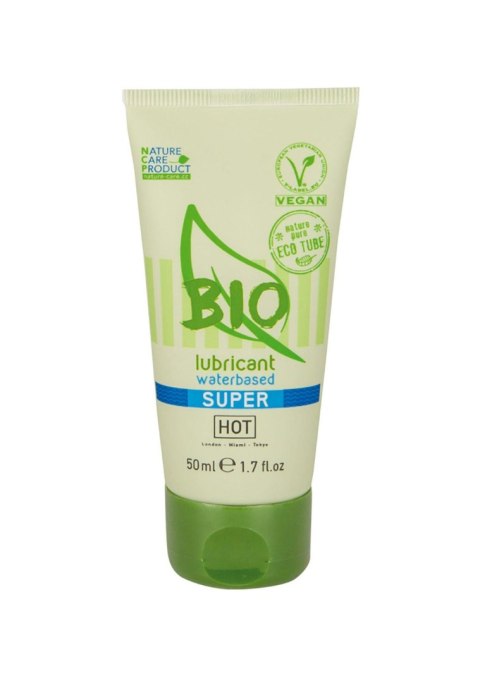 HOT - Żel na bazie wody - BIO lubricant waterbased Super 50 ml HOT - Żel na bazie wody - BIO lubricant waterbased Super 50 ml