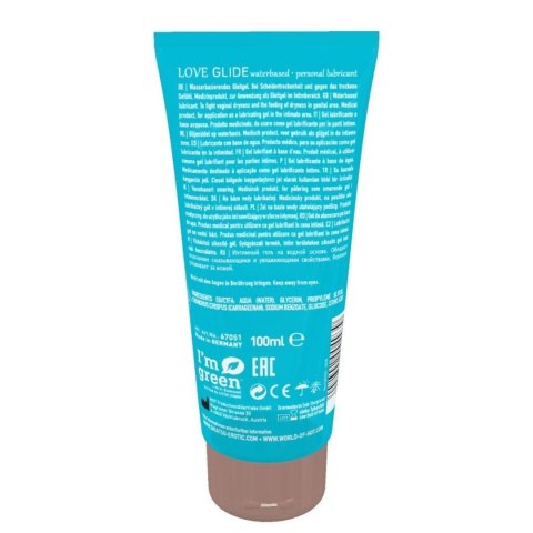Hot - Żel na bazie wody - SHIATSU Love Glide waterbased 100 ml Hot - Żel na bazie wody - SHIATSU Love Glide waterbased 100 ml
