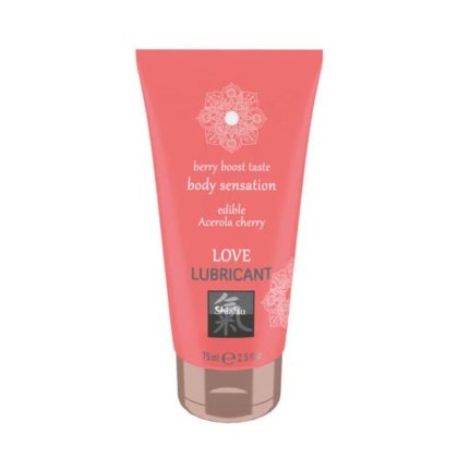 Hot - Żel smakowy - SHIATSU Love lubricant edible Acerola 75 ml
