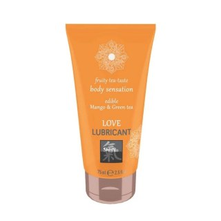 Hot - Żel smakowy - SHIATSU Love lubricant edible Mango & Green tea 75 ml