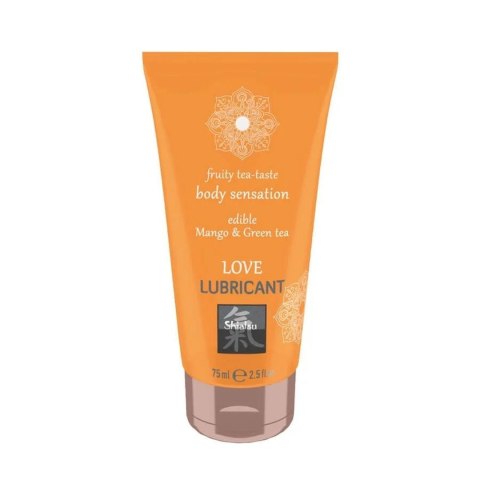 Hot - Żel smakowy - SHIATSU Love lubricant edible Mango & Green tea 75 ml Hot - Żel smakowy - SHIATSU Love lubricant edible Mango & Green tea 75 ml