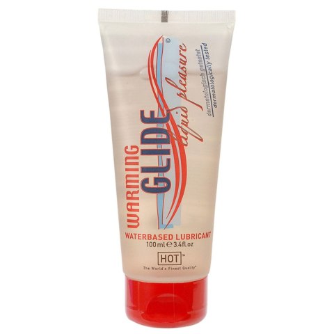 Hot - Żel rozgrzewający - Warming Glide Liquid Pleasure- 100 ml waterbased lubricant Hot - Żel rozgrzewający - Warming Glide Liquid Pleasure- 100 ml waterbased lubricant