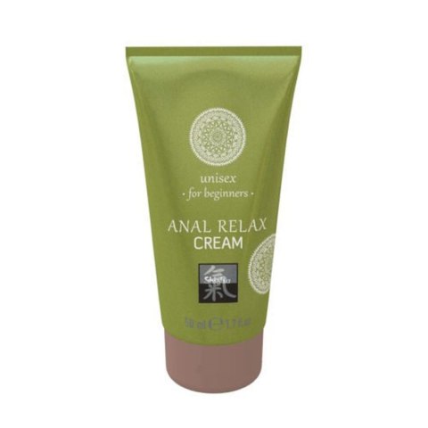 Hot - Żel analny - Shiatsu Anal Relax Cream 50ml