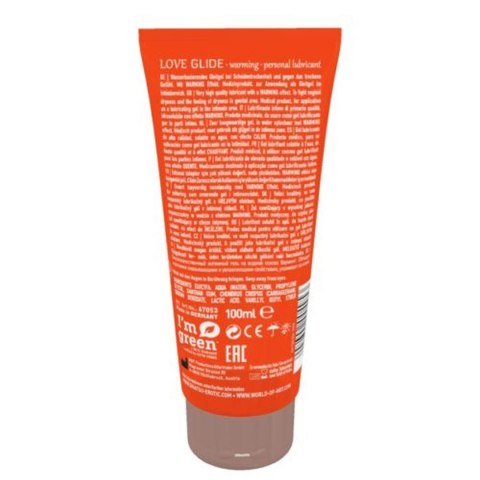 Hot - Żel rozgrzewający - Shiatsu Love Glide Warming 100 ml Hot - Żel rozgrzewający - Shiatsu Love Glide Warming 100 ml