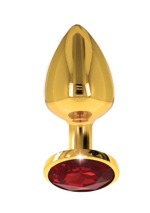 Butt Plug With Diamond Jewel L Gold Butt Plug With Diamond Jewel L Gold