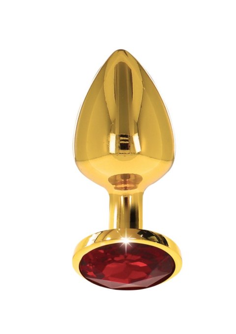 Butt Plug With Diamond Jewel M Gold Butt Plug With Diamond Jewel M Gold