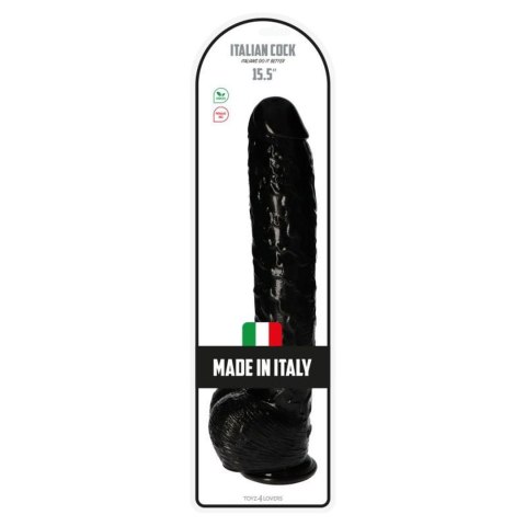 Dildo-Italian Cock 15,5""Black Dildo-Italian Cock 15,5""Black