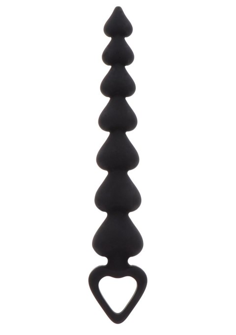 Heart Beads Black Heart Beads Black