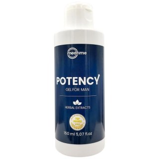 MedTime - Żel na bazie wody - Potency Gel For Man 150 ml