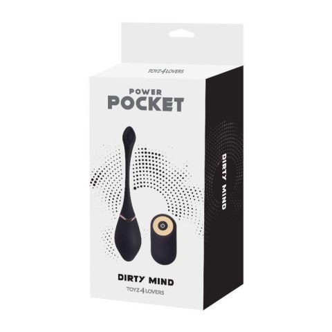 Ovulo Vibrante senza fili Toyz4Lovers Black Ovulo Vibrante senza fili Toyz4Lovers Black