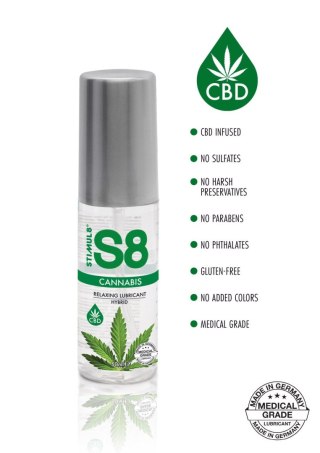 S8 - Żel smakowy hybrydowy - Hybrid Cannabis Lube 50ml Cannabis