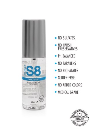 S8 - Żel na bazie wody - Waterbased Lube 50ml Original