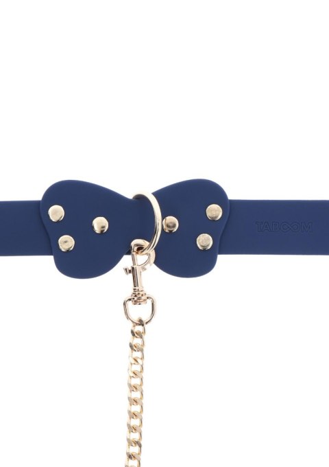 Silicone Collar and Leash Blue Silicone Collar and Leash Blue