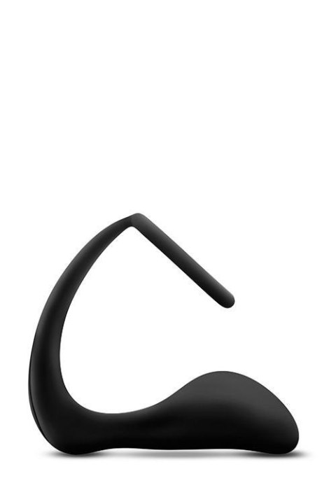 ANAL ADVENTURES COCK RING PLUG BLACK ANAL ADVENTURES COCK RING PLUG BLACK