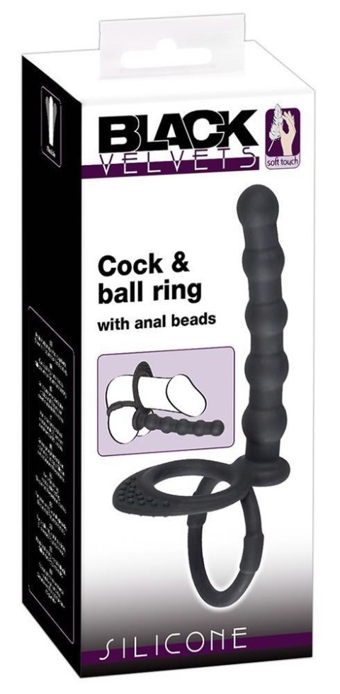 Black Velvets Cock & ball ring Black Velvets Cock & ball ring