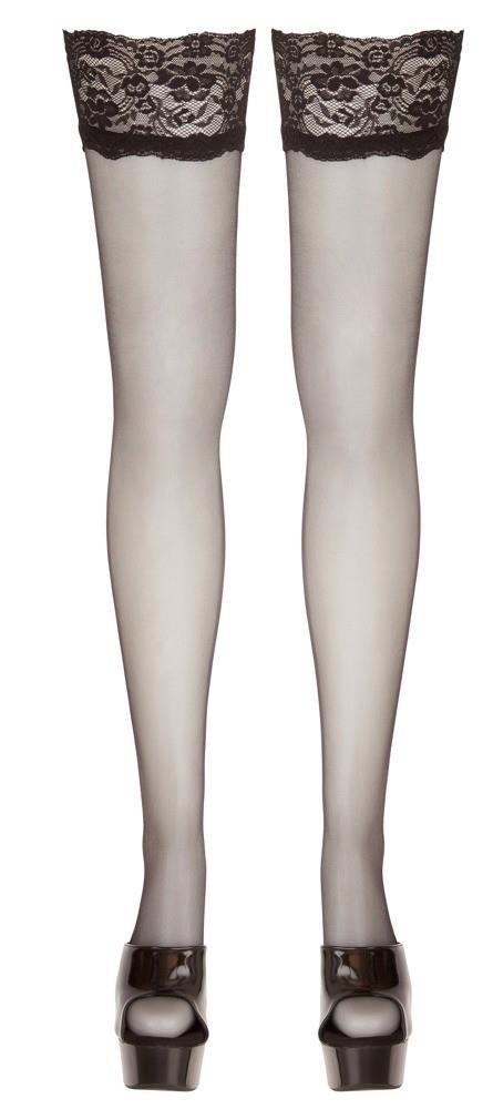 Cottelli - Pończochy - Hold-up Stockings black 3 Cottelli - Pończochy - Hold-up Stockings black 3