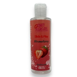 Kinky Pleasure - Żel smakowy - Intimate Strawberry Lubricant - 100ml