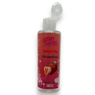 Kinky Pleasure - Żel smakowy - Intimate Strawberry Lubricant - 100ml