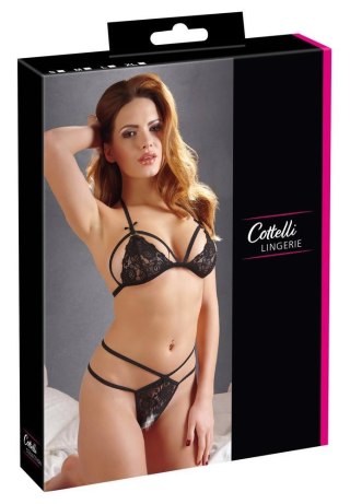 Cottelli - Komplet - Lace Set black S