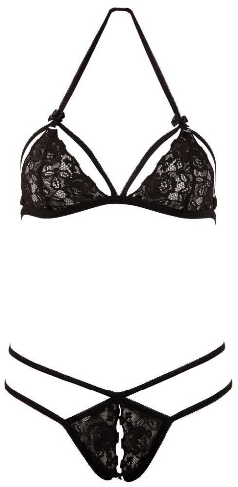 Cottelli - Komplet - Lace Set black S Cottelli - Komplet - Lace Set black S