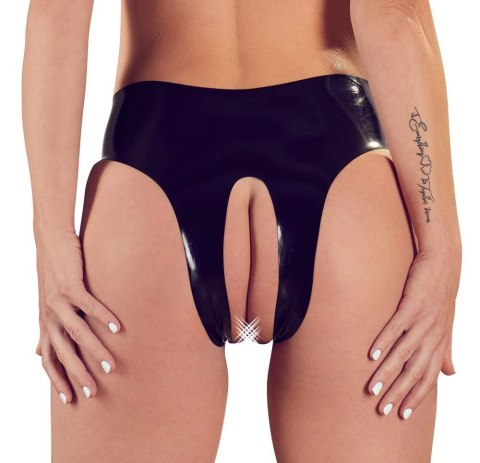 Figi otwarte - Latex Briefs black S-L Figi otwarte - Latex Briefs black S-L