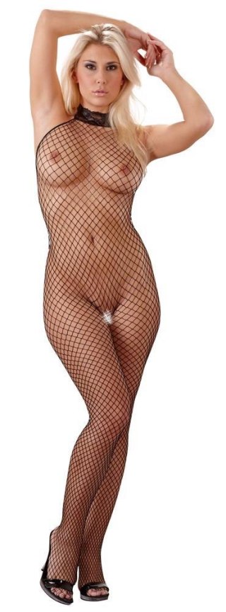 Bodystocking - Net catsuit black M/L