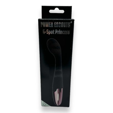Power Escorts - Black - G Spot Princess Black - 18 Cm / 7 Inch Silicone G Spot Vibrator Power Escorts - Black - G Spot Princess Black - 18 Cm / 7 Inch Silicone G Spot Vibrator