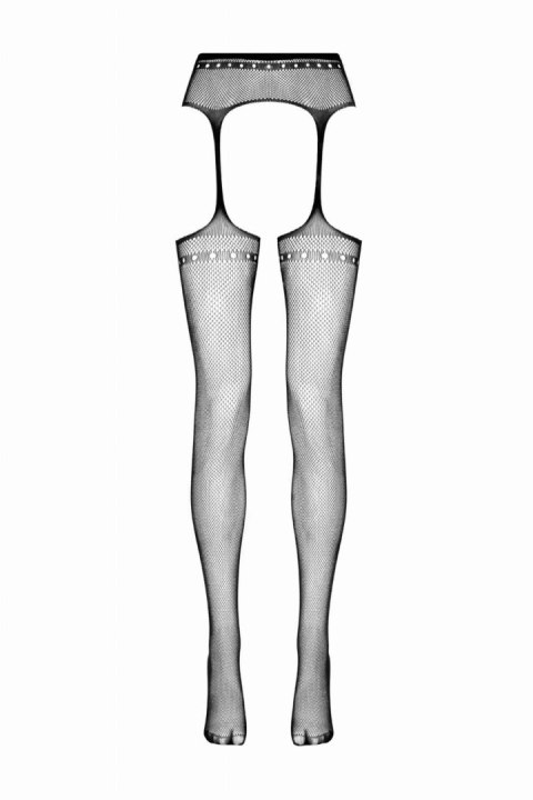 Rajstopy - Suspender pantyhose Tula - Black Rajstopy - Suspender pantyhose Tula - Black