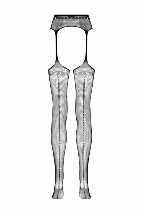 Rajstopy - Suspender pantyhose Tula - Black Rajstopy - Suspender pantyhose Tula - Black