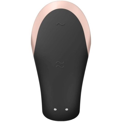 Wibrator dla par Double Love (Black) Wibrator dla par Double Love (Black)