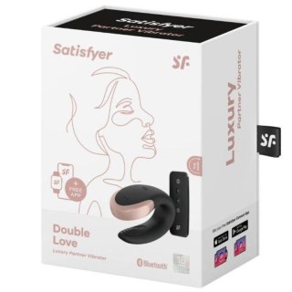 Wibrator dla par Double Love (Black)