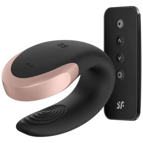 Wibrator dla par Double Love (Black) Wibrator dla par Double Love (Black)