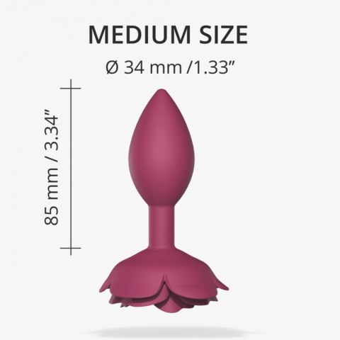 OPEN ROSES M SIZE - PLUM STAR OPEN ROSES M SIZE - PLUM STAR